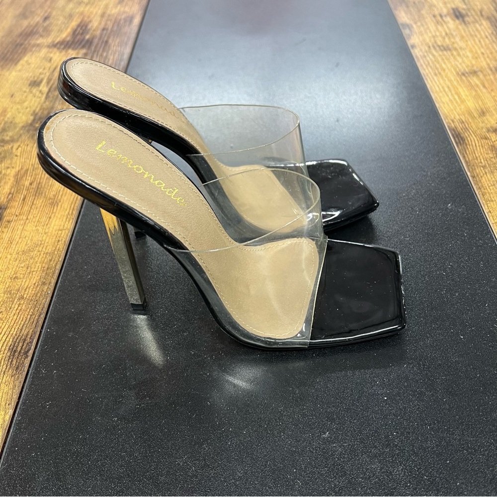 Black Transparent Heel ON-D61